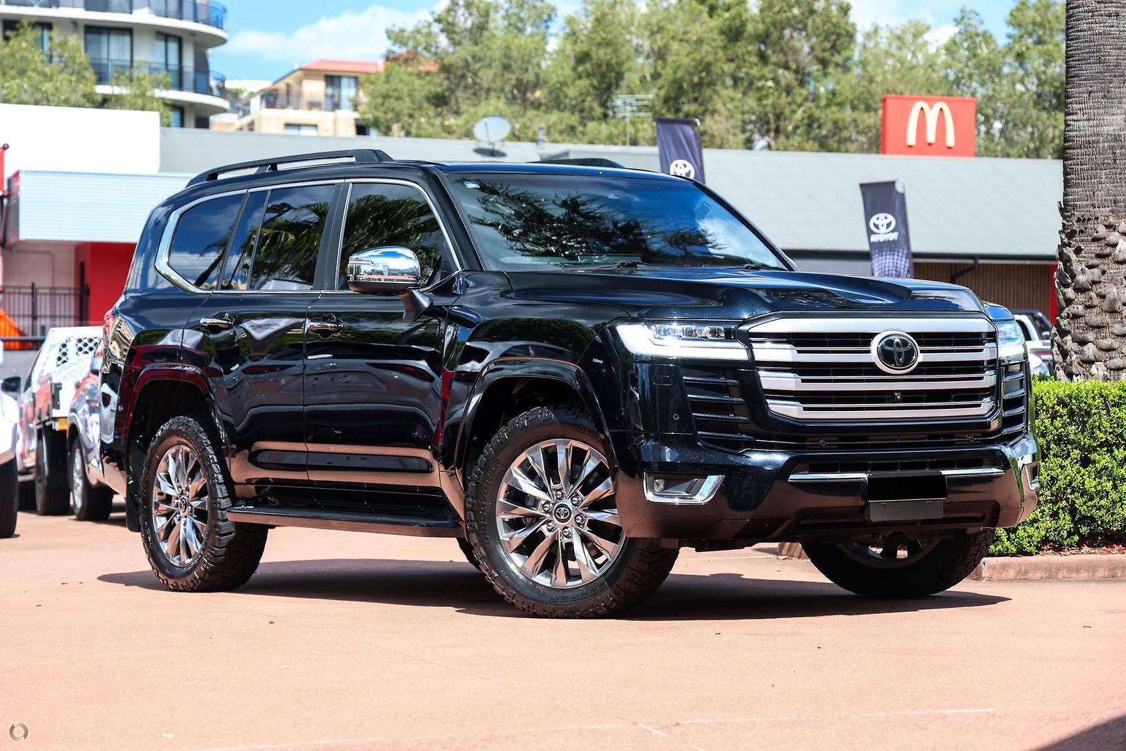 2022 Toyota Landcruiser Sahara ZX in Black