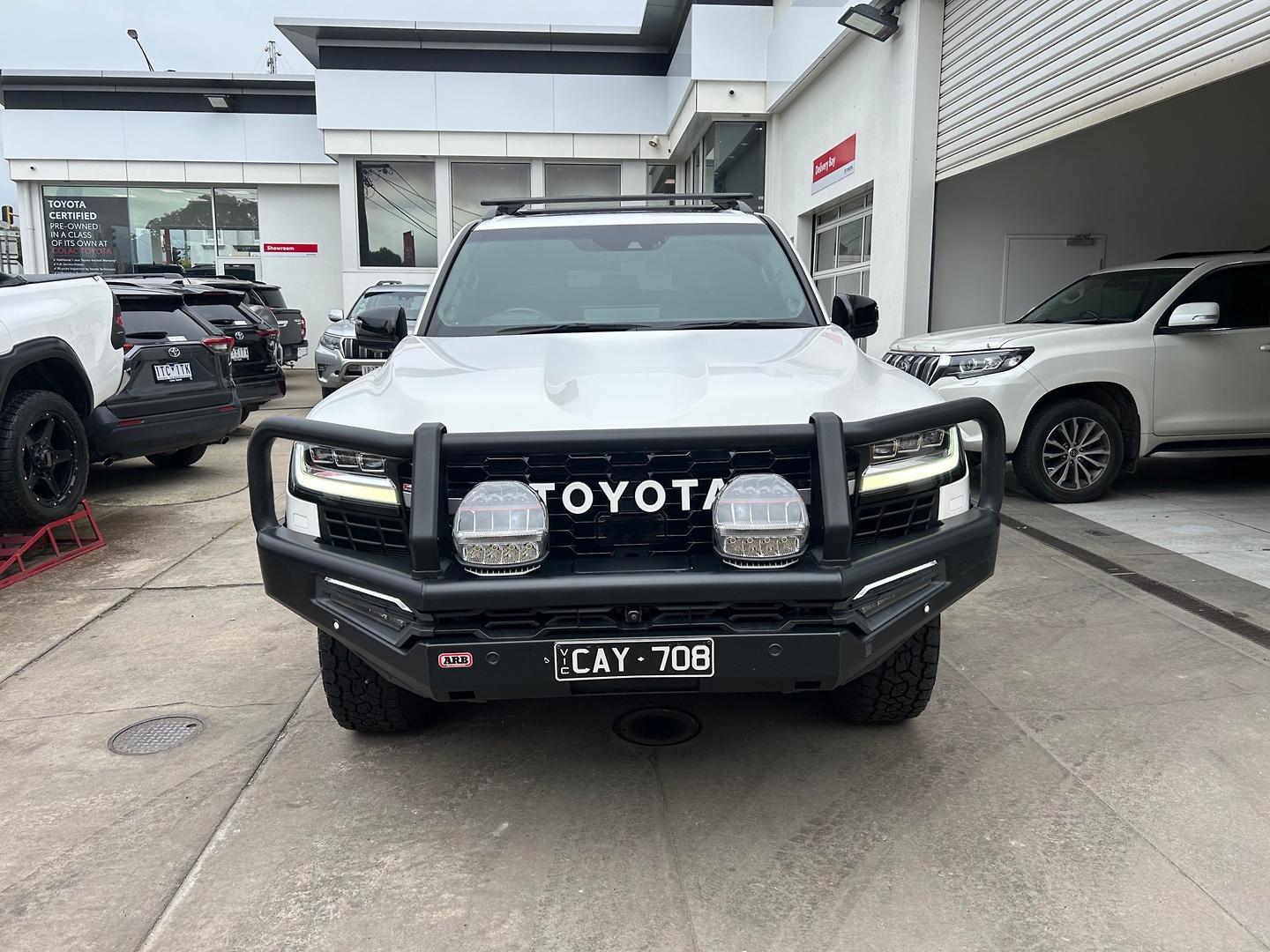 2022 Toyota Landcruiser GR-S in White
