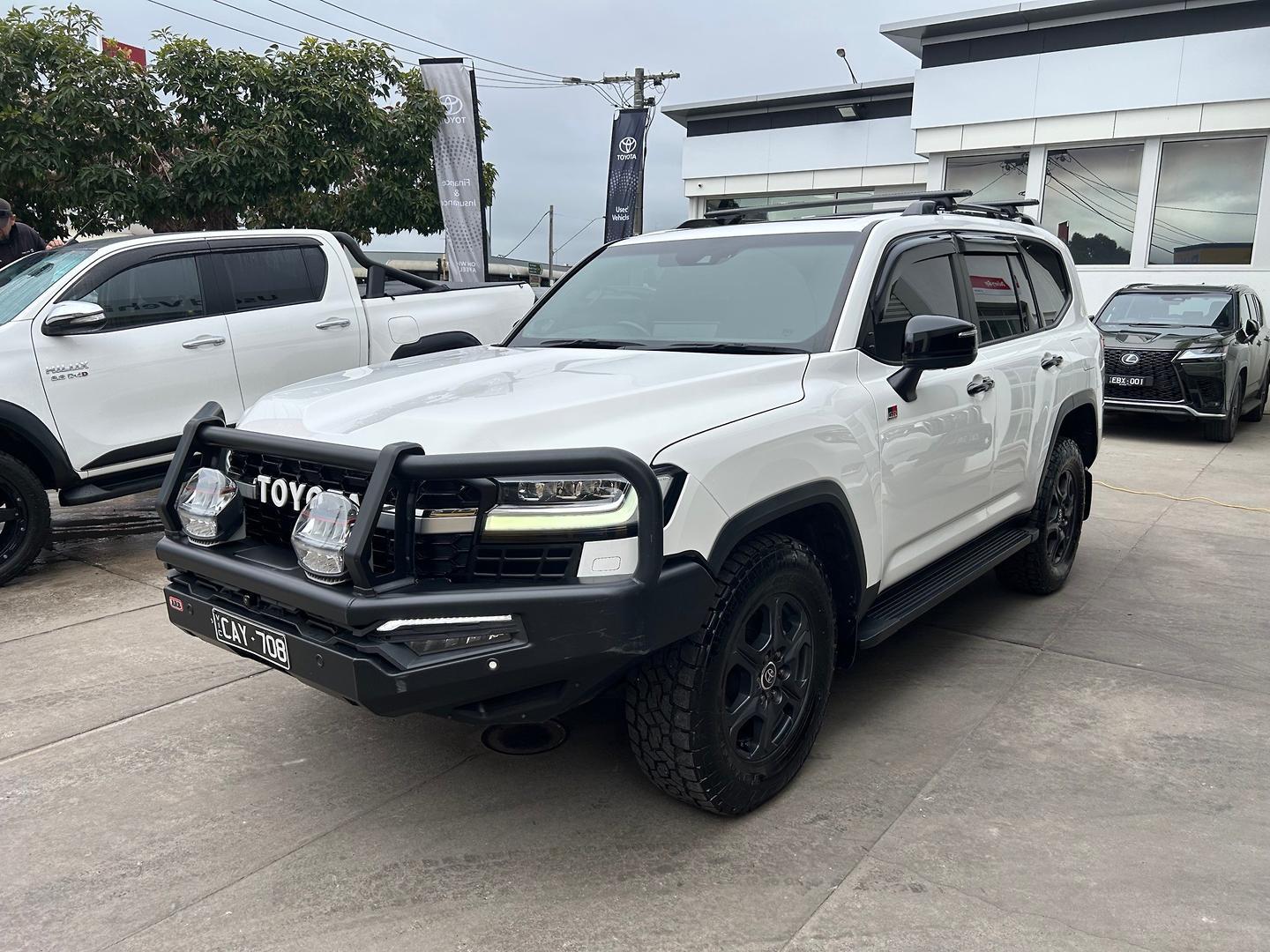 2022 Toyota Landcruiser GR-S in White
