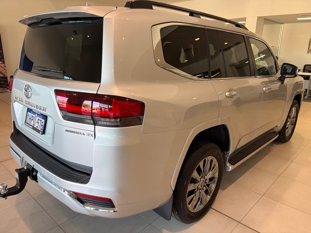 2022 Toyota Landcruiser Sahara ZX in Silver