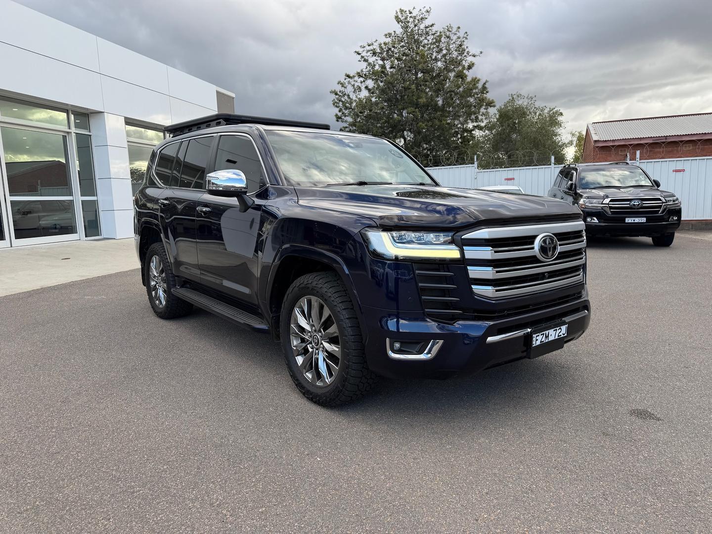 2022 Toyota Landcruiser 300 Sahara ZX in Blue