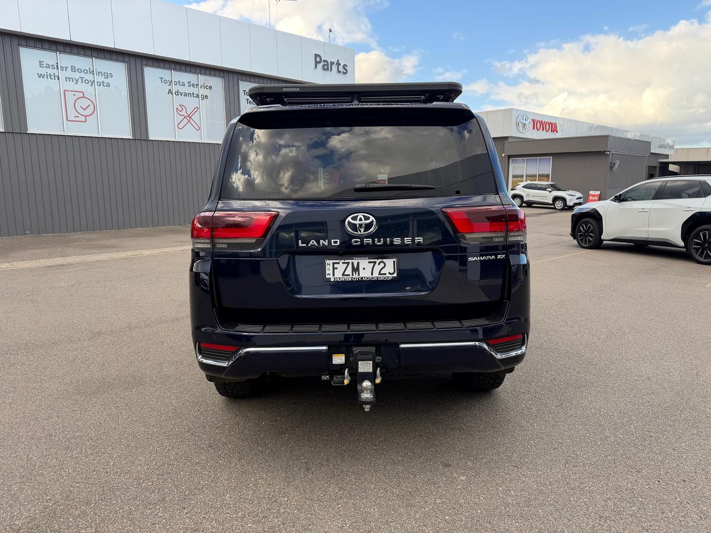 2022 Toyota Landcruiser 300 Sahara ZX in Blue