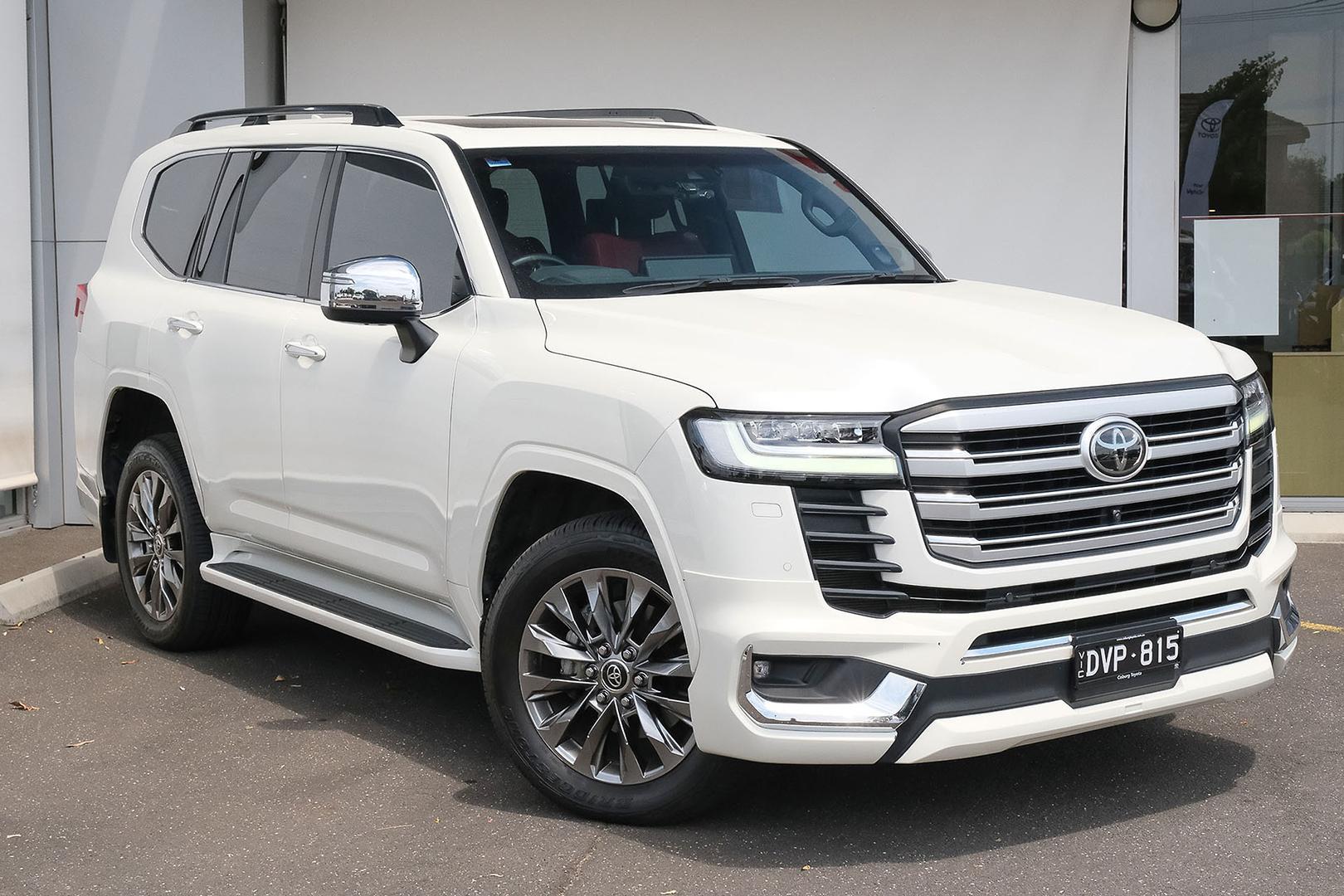2023 Toyota Landcruiser Sahara ZX in White