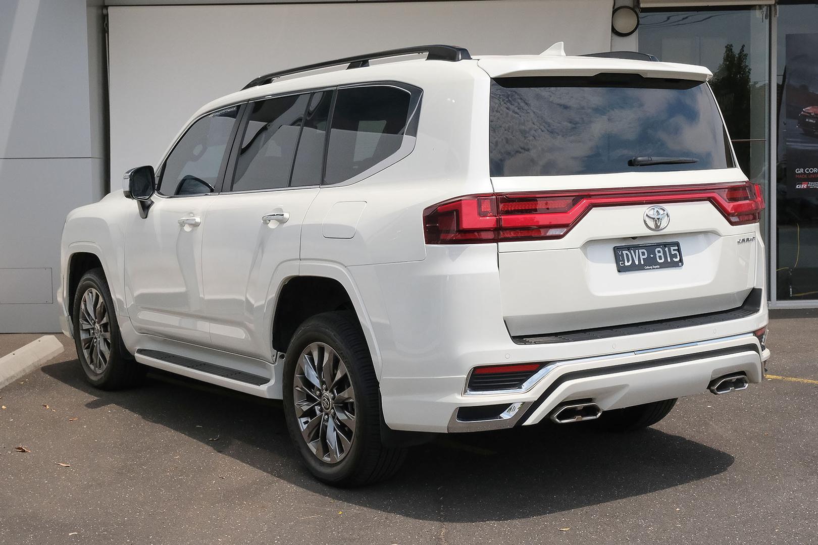 2023 Toyota Landcruiser Sahara ZX in White