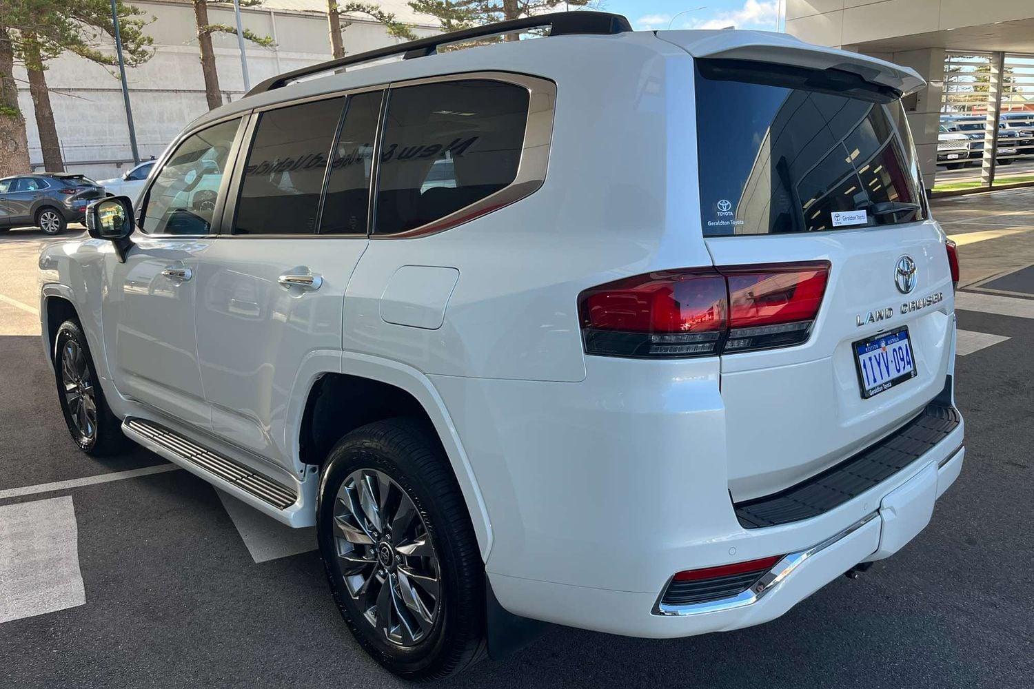 2023 Toyota Landcruiser Sahara ZX in White