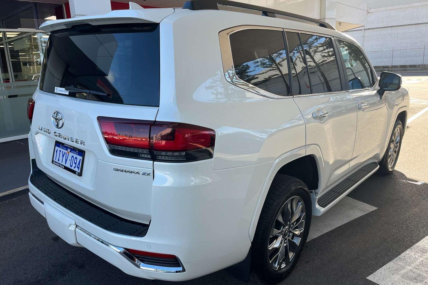 2023 Toyota Landcruiser Sahara ZX in White