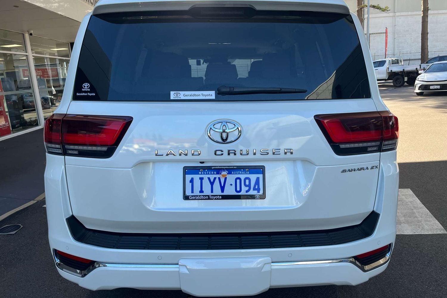 2023 Toyota Landcruiser Sahara ZX in White