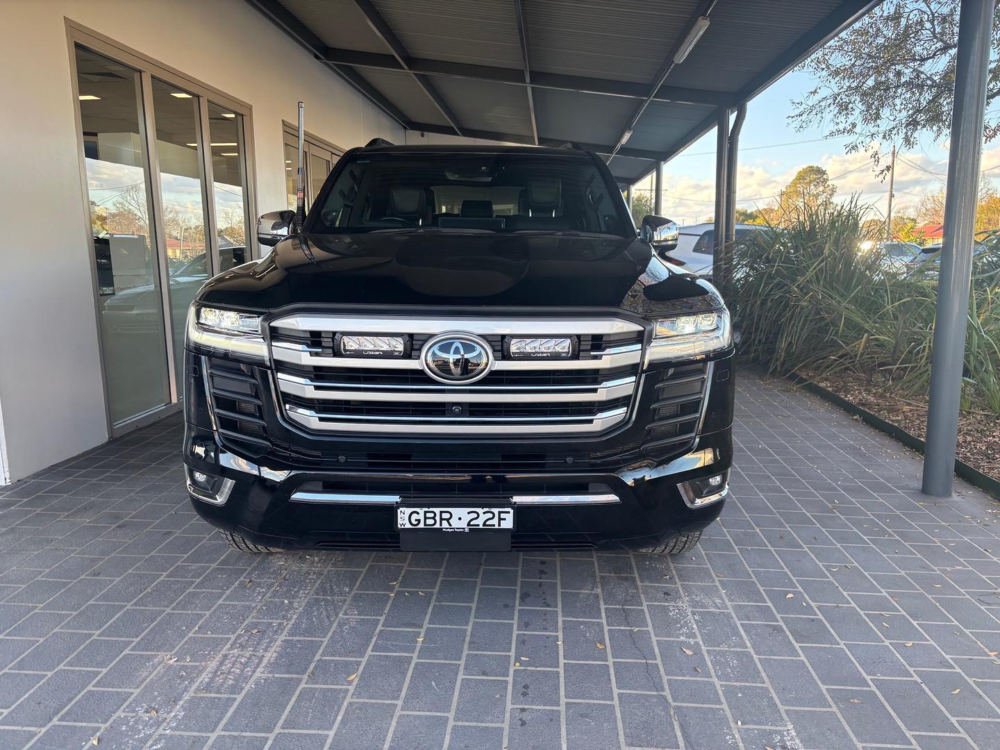 2021 Toyota Landcruiser Sahara ZX in Black