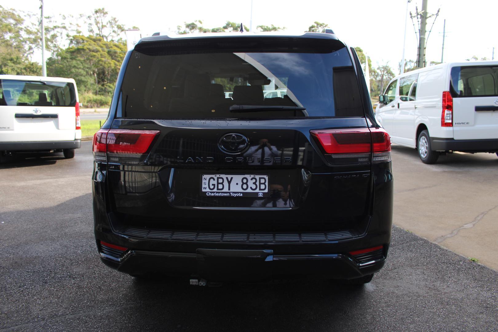 2022 Toyota Landcruiser Sahara ZX in Black