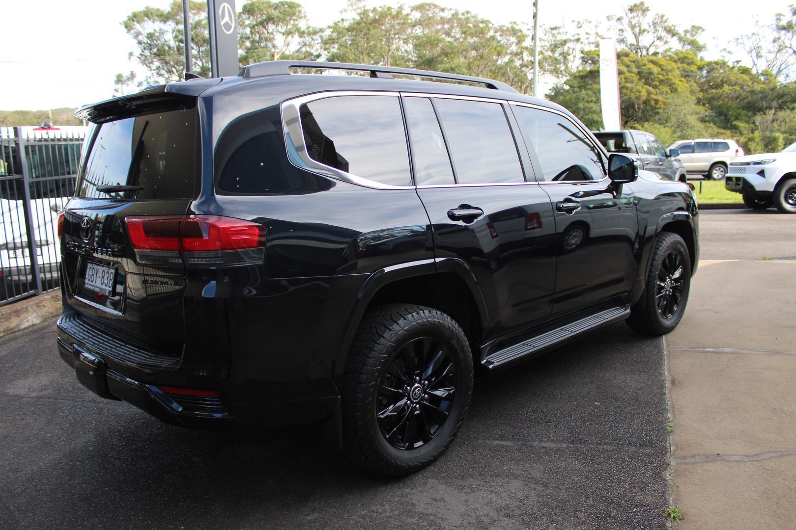 2022 Toyota Landcruiser Sahara ZX in Black