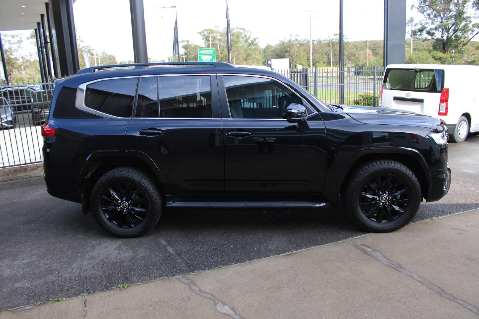 2022 Toyota Landcruiser Sahara ZX in Black