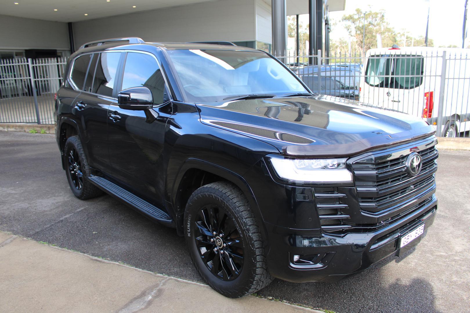 2022 Toyota Landcruiser Sahara ZX in Black