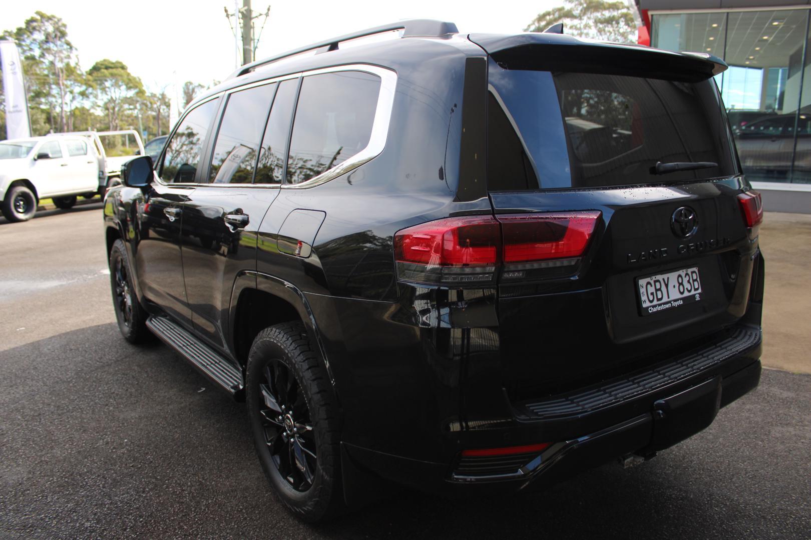 2022 Toyota Landcruiser Sahara ZX in Black