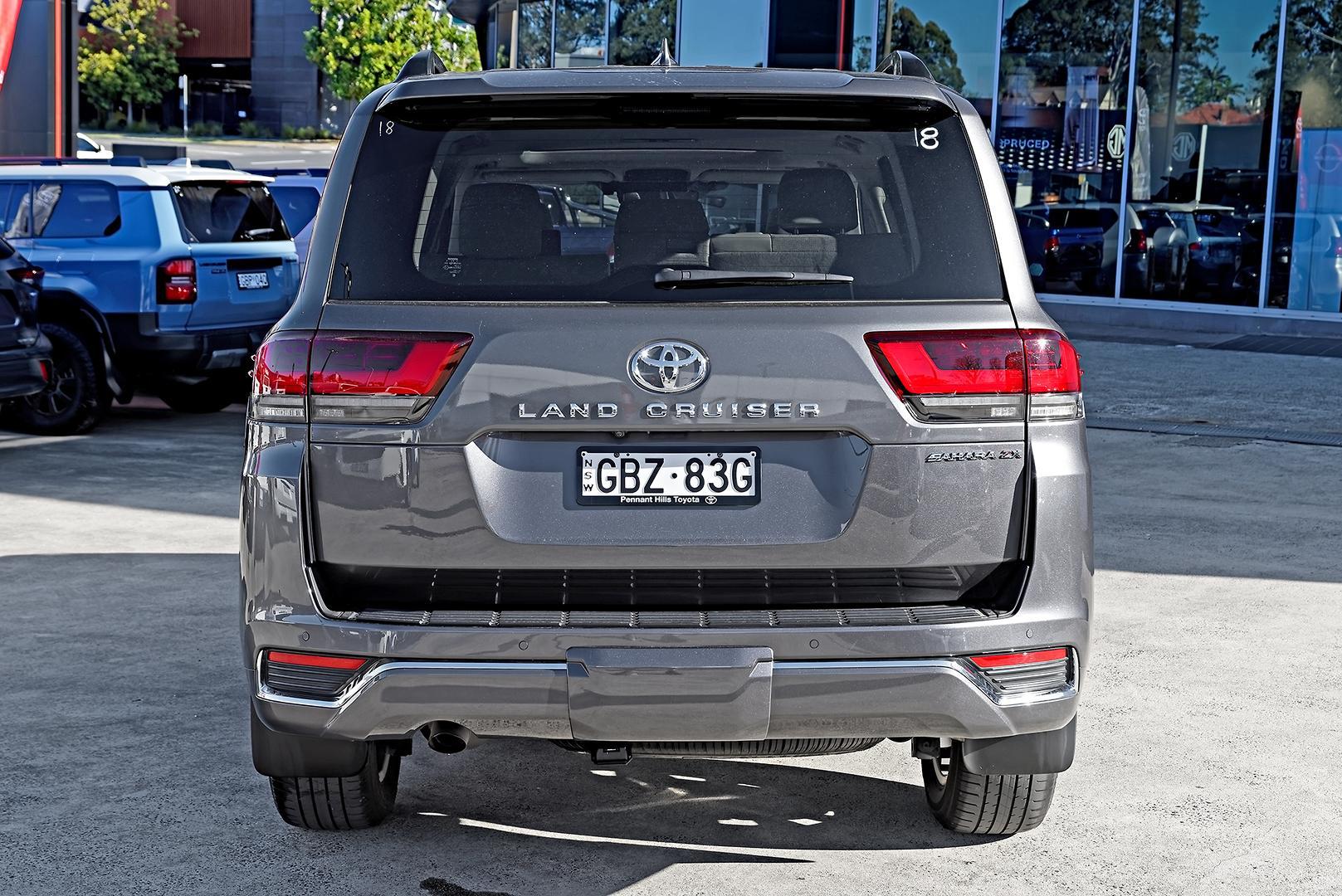 2022 Toyota Landcruiser Sahara ZX in Silver