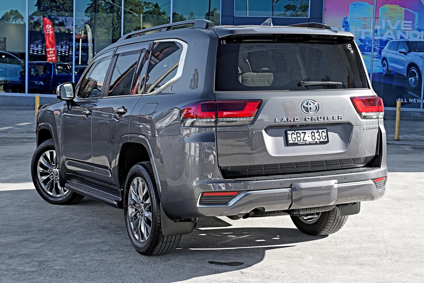 2022 Toyota Landcruiser Sahara ZX in Silver