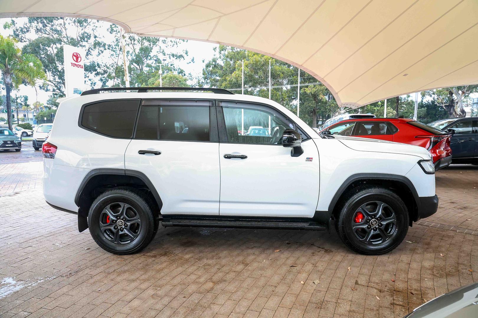 2022 Toyota Landcruiser GR-S in White
