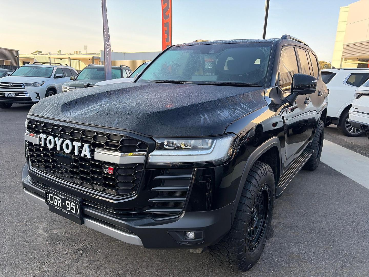2023 Toyota Landcruiser GR-S in Black
