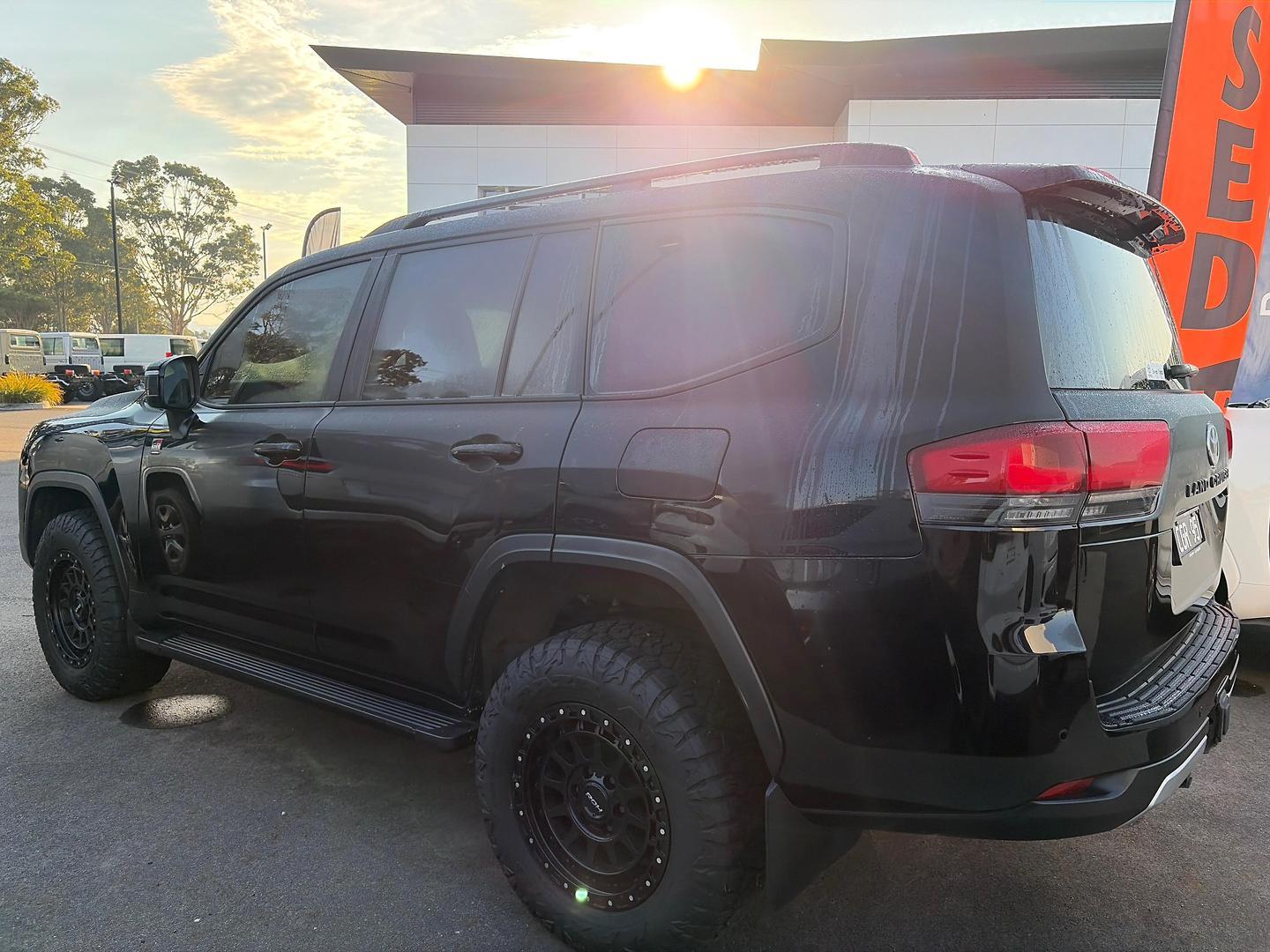 2023 Toyota Landcruiser GR-S in Black
