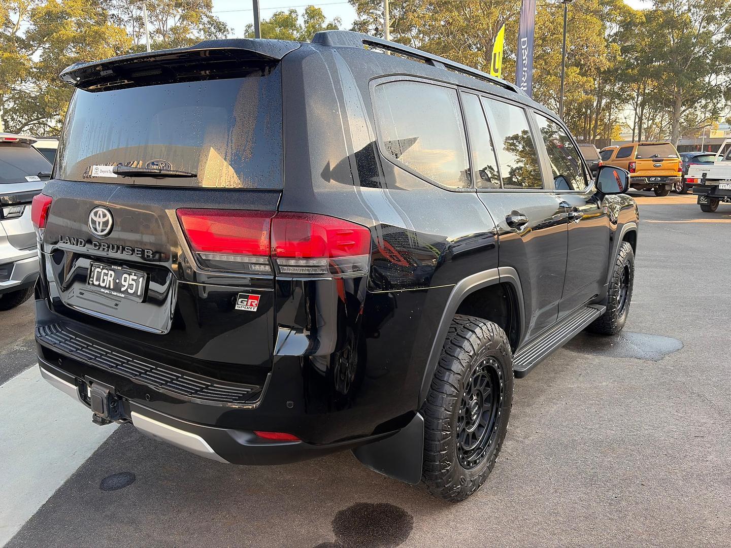 2023 Toyota Landcruiser GR-S in Black