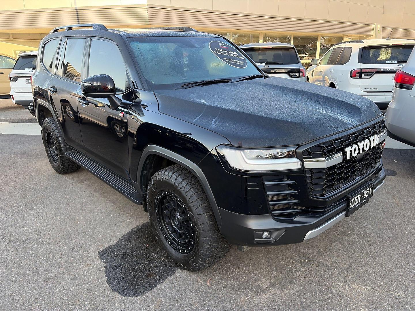 2023 Toyota Landcruiser GR-S in Black