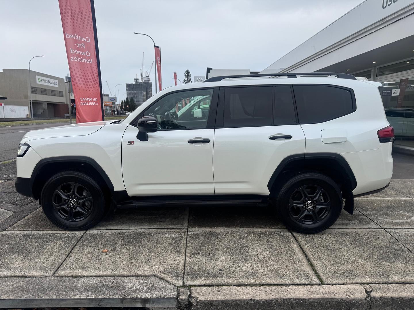2025 Toyota Landcruiser GR-S in White