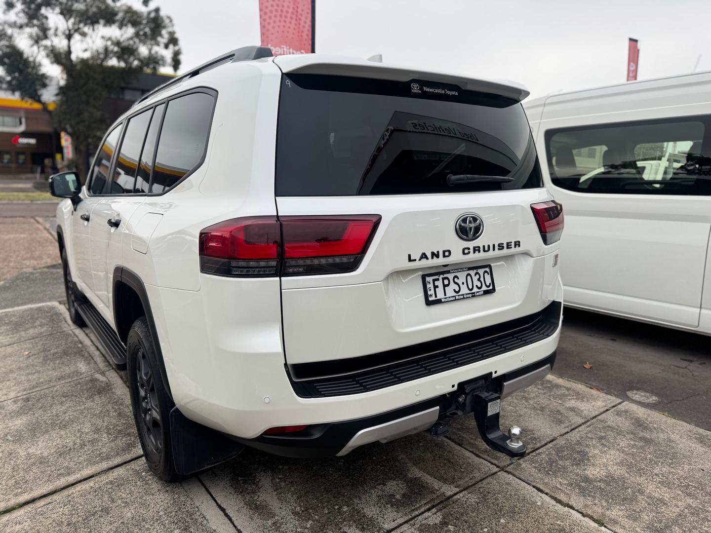 2025 Toyota Landcruiser GR-S in White