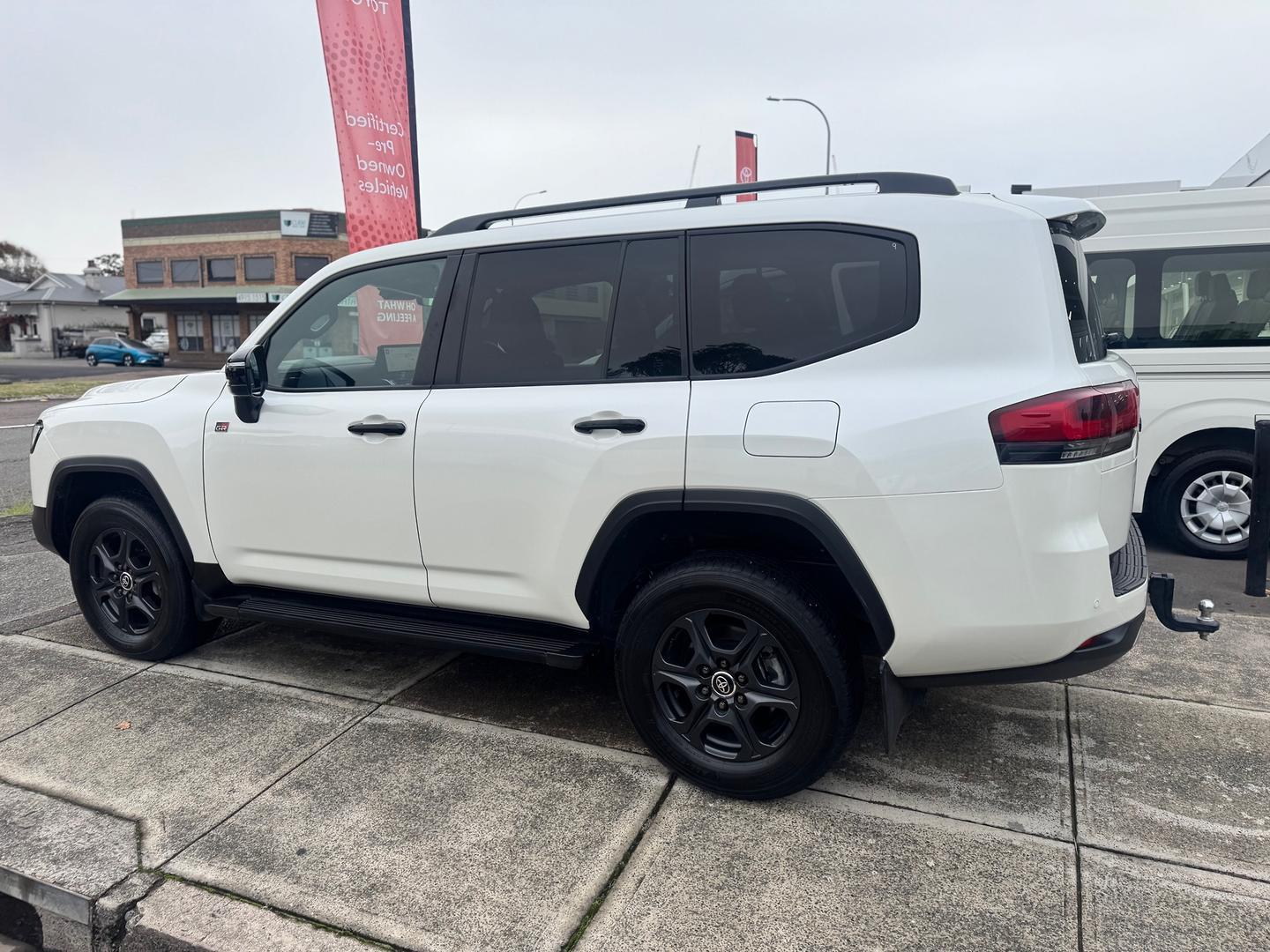 2025 Toyota Landcruiser GR-S in White
