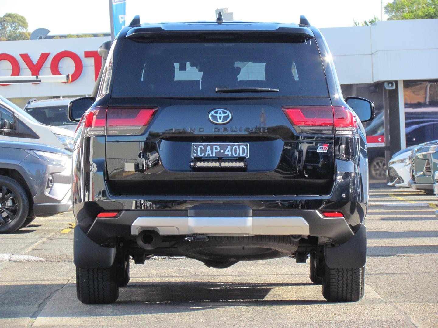 2025 Toyota Landcruiser GR-S in Black