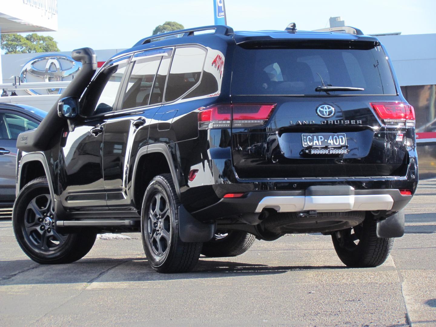 2025 Toyota Landcruiser GR-S in Black