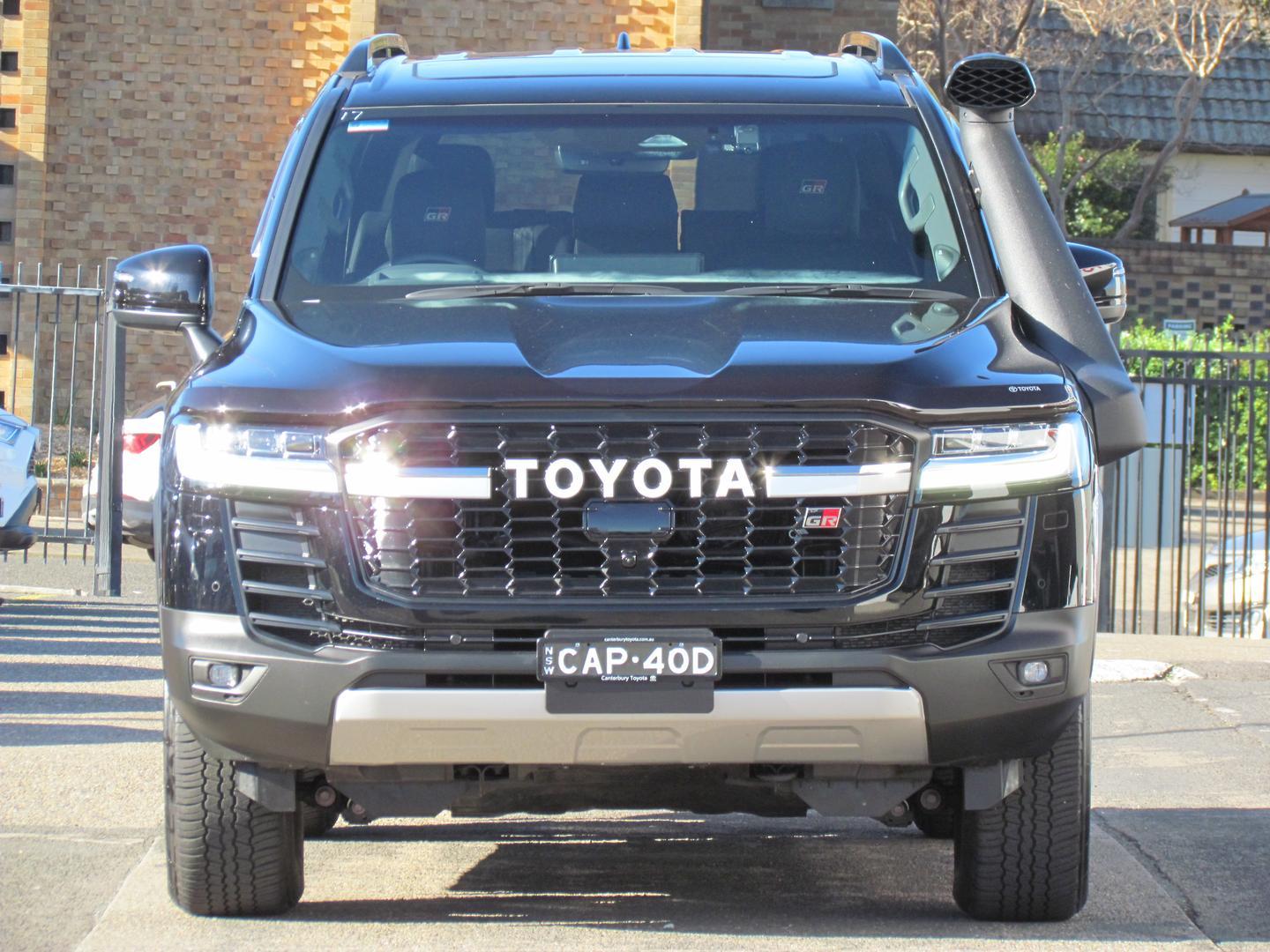2025 Toyota Landcruiser GR-S in Black