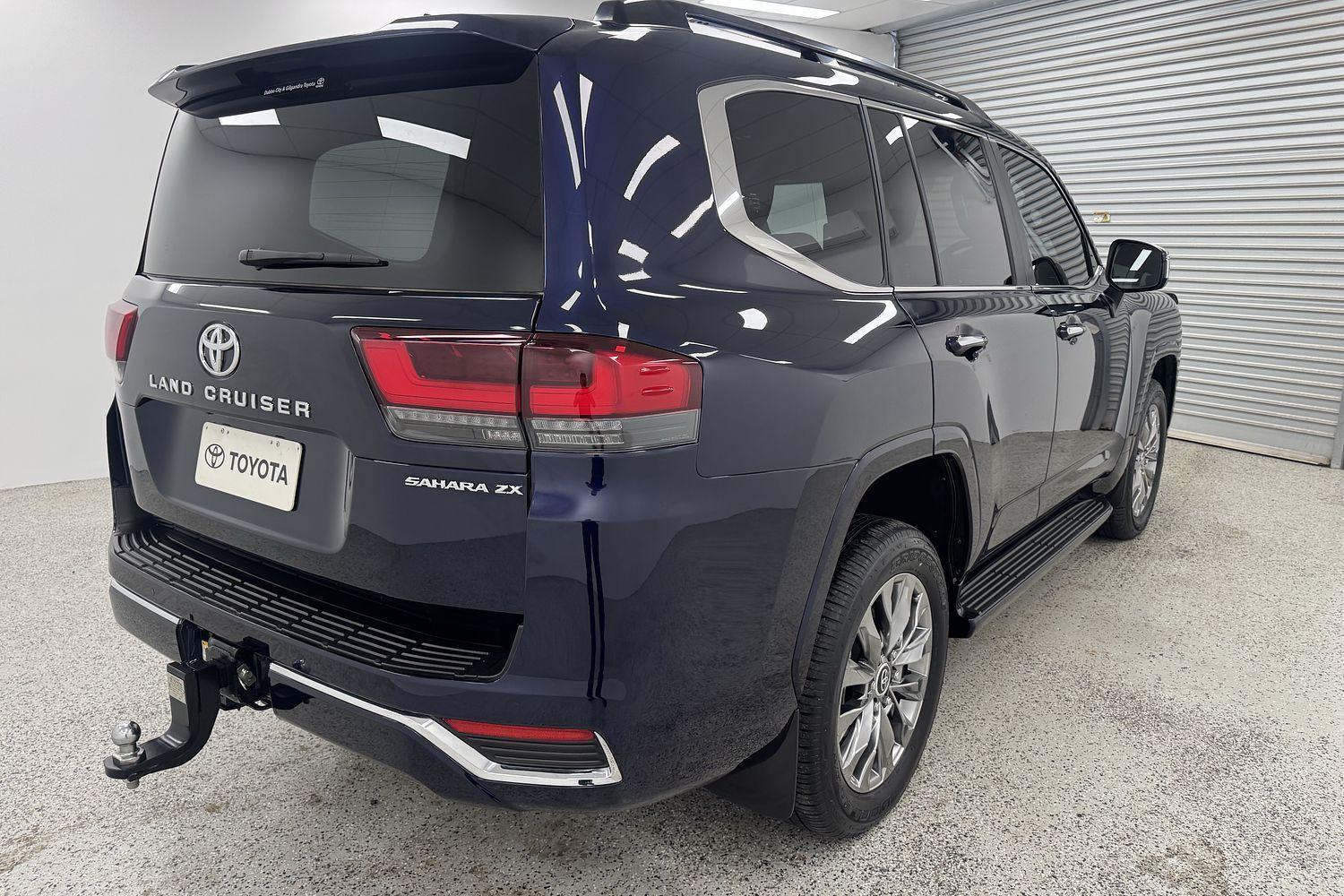 2023 Toyota Landcruiser Sahara ZX in Blue