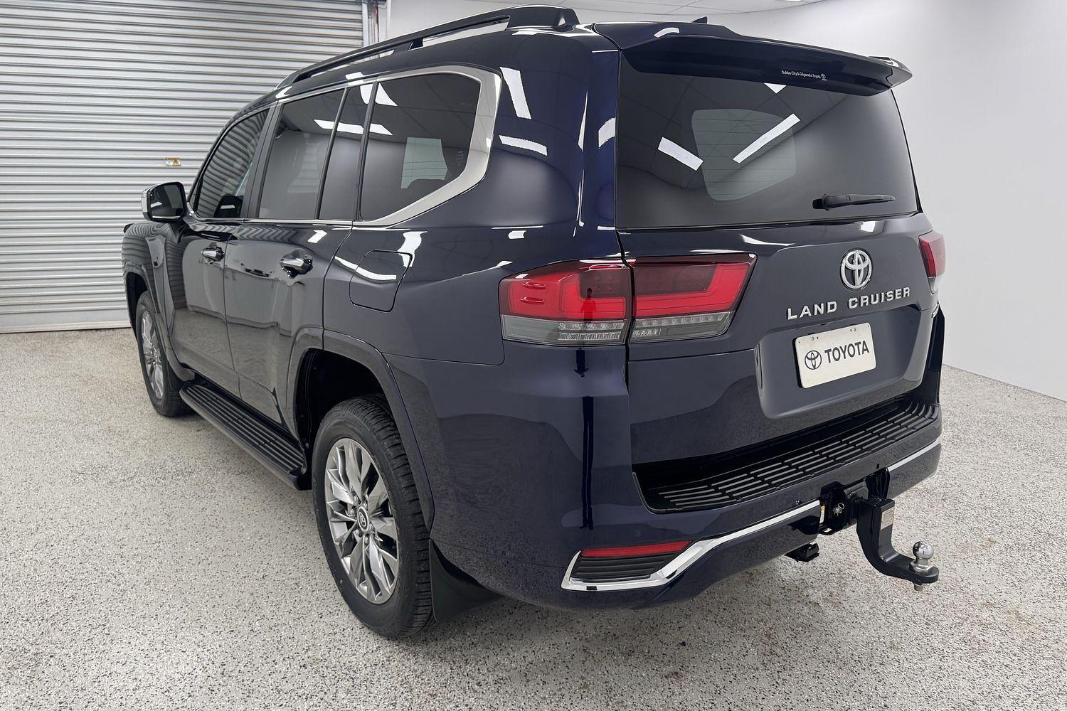 2023 Toyota Landcruiser Sahara ZX in Blue