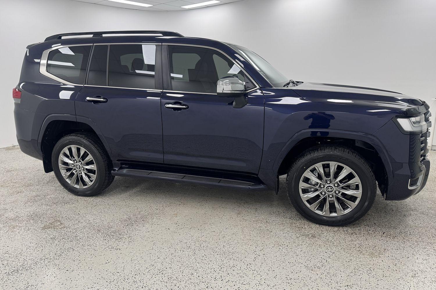 2023 Toyota Landcruiser Sahara ZX in Blue