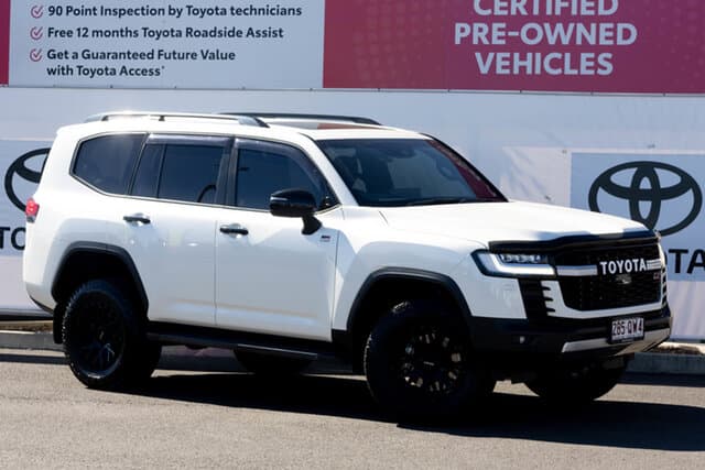 2023 Toyota Landcruiser GR-S in White