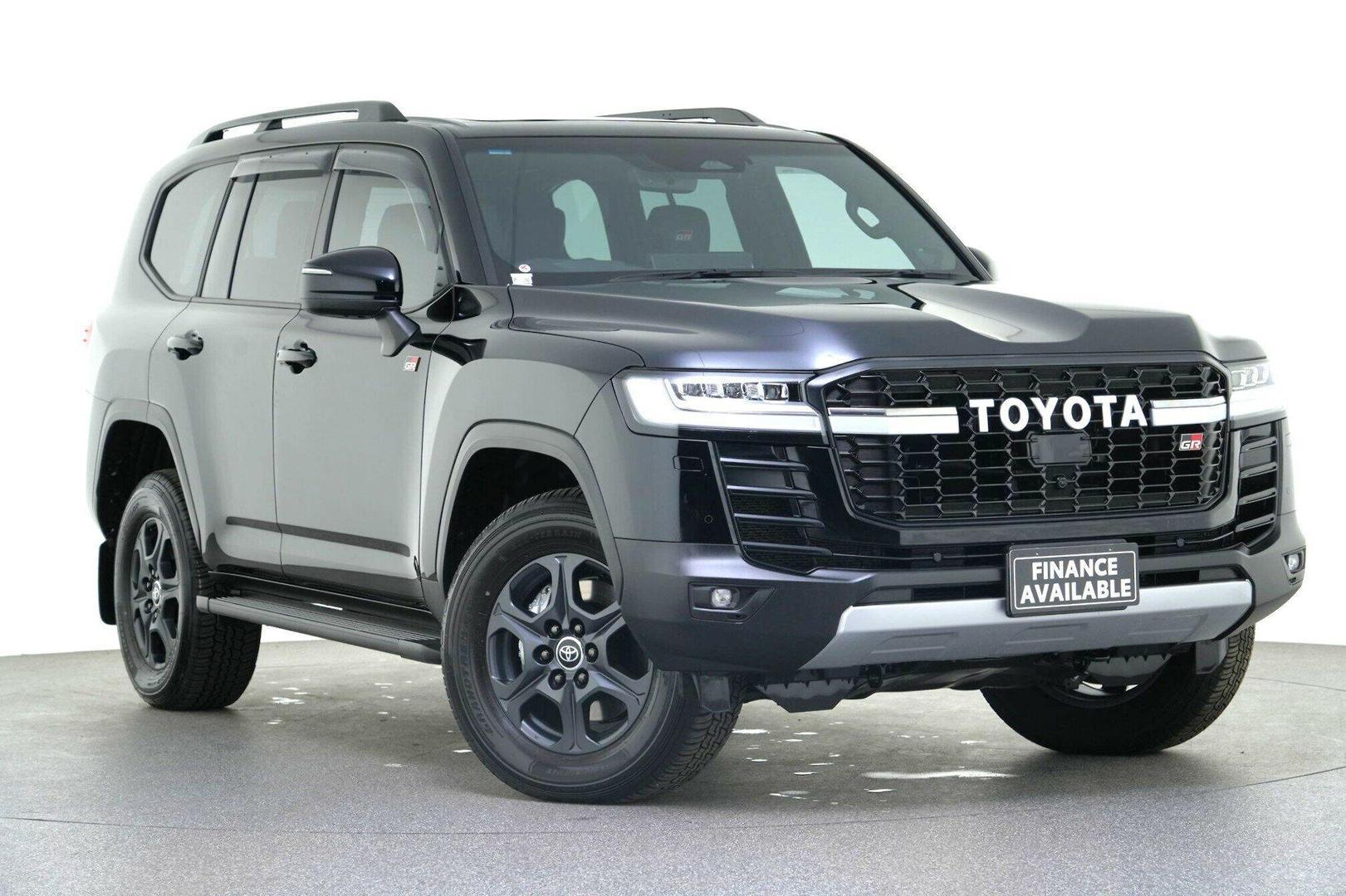 2025 Toyota Landcruiser GR-S in Black
