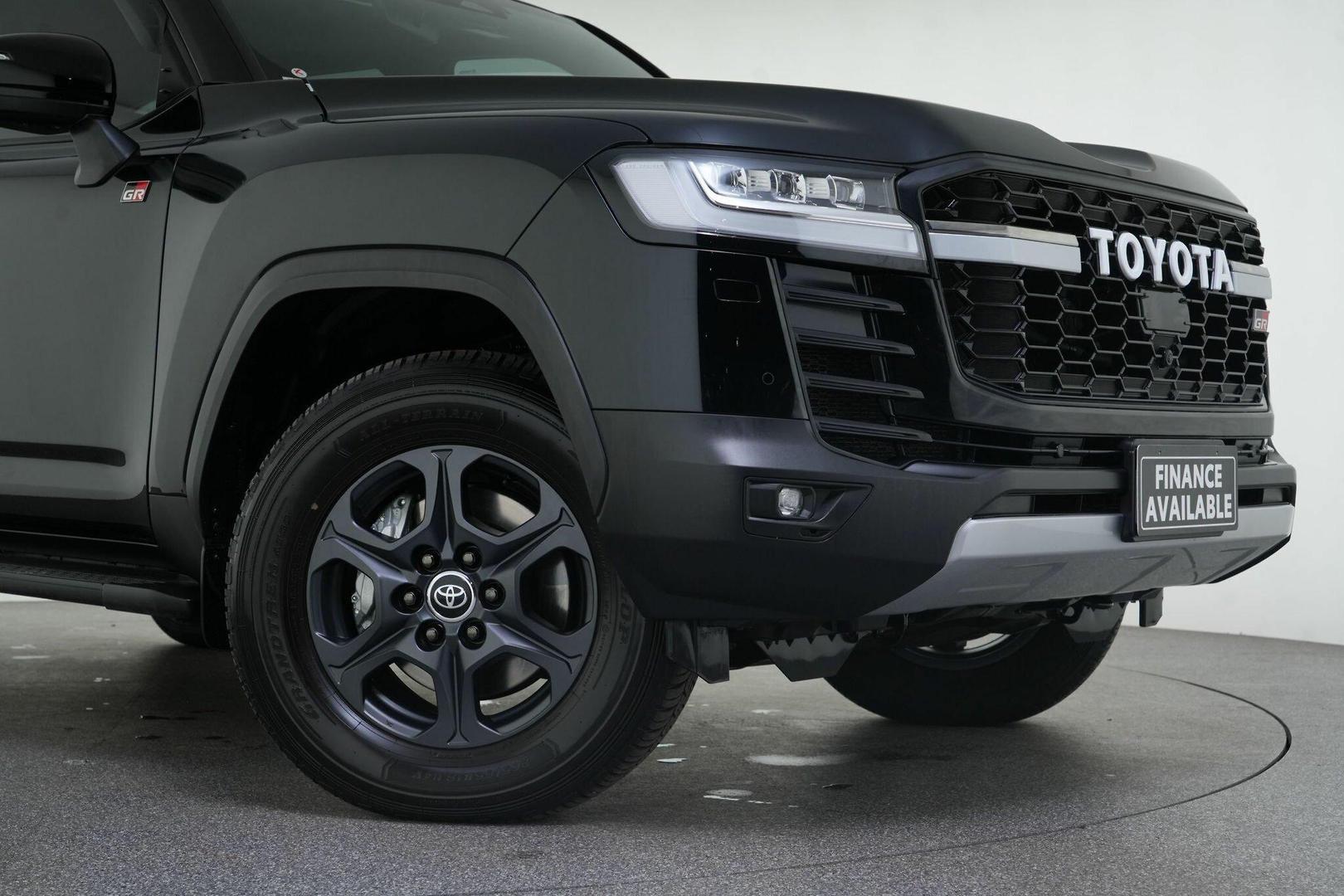 2025 Toyota Landcruiser GR-S in Black