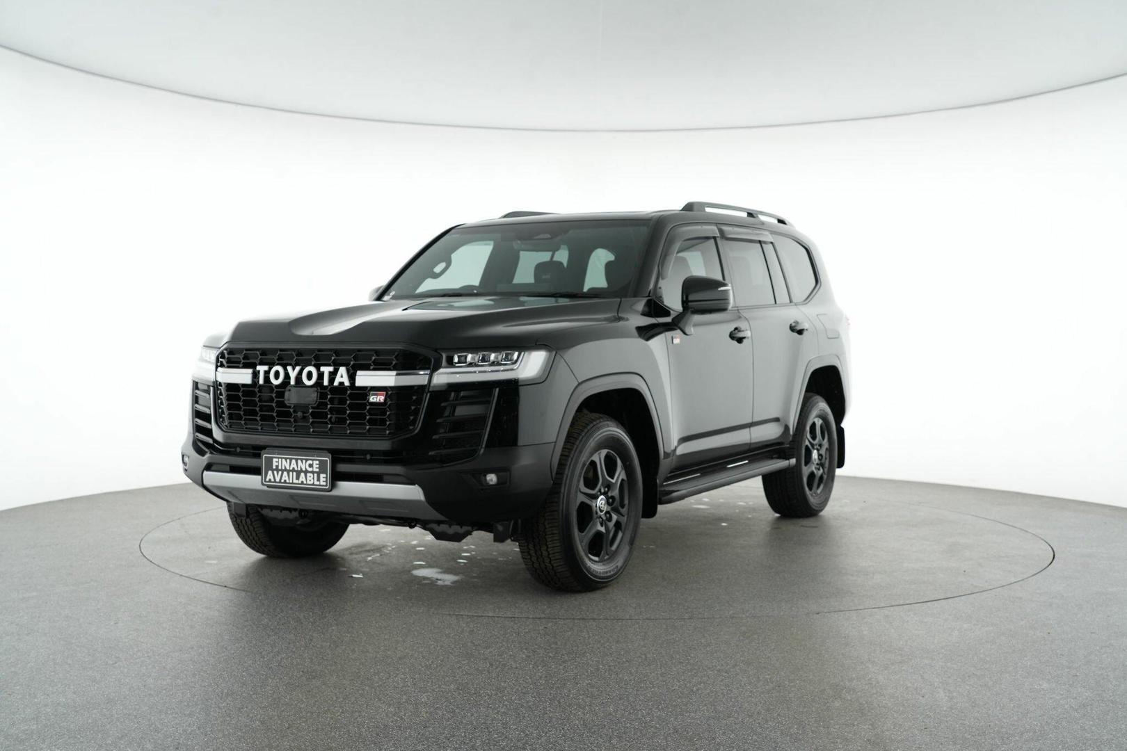 2025 Toyota Landcruiser GR-S in Black