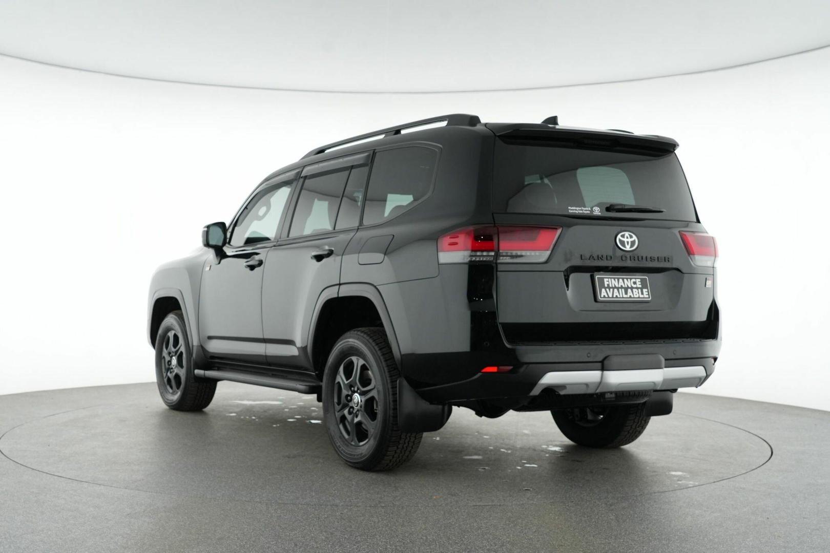 2025 Toyota Landcruiser GR-S in Black