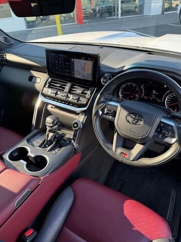 2023 Toyota Landcruiser GR-S in White