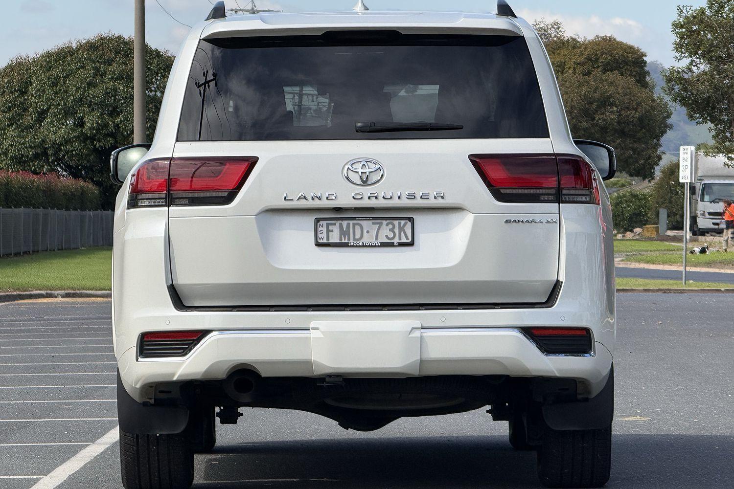 2023 Toyota Landcruiser Sahara ZX in White