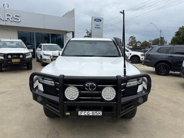 2023 Toyota Landcruiser GX in White