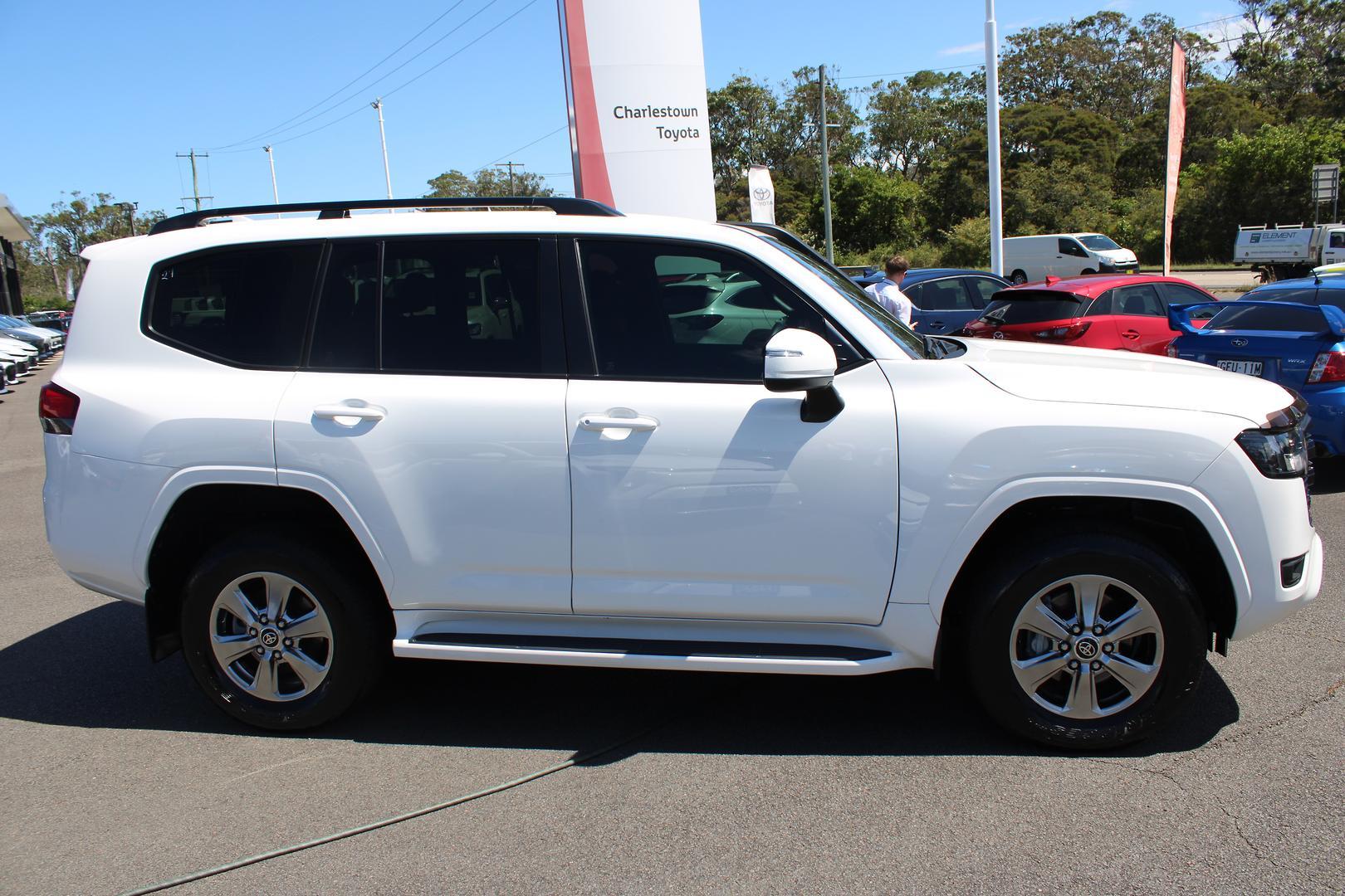 2024 Toyota Landcruiser GX in White