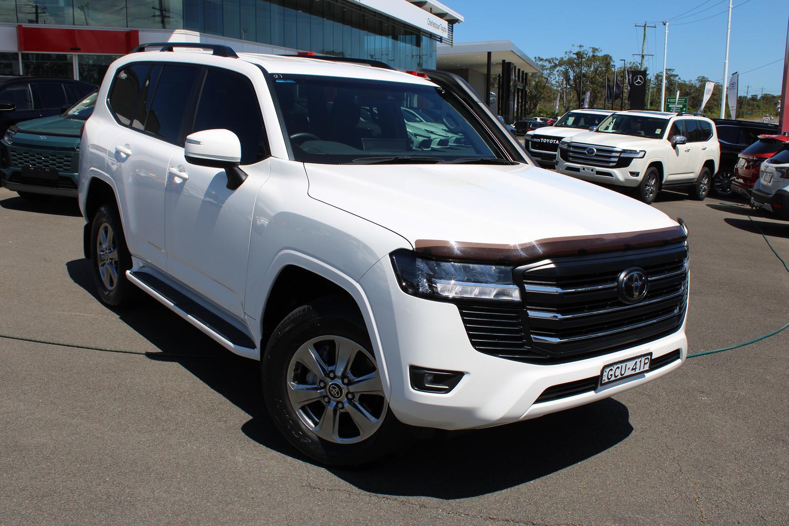 2024 Toyota Landcruiser GX in White