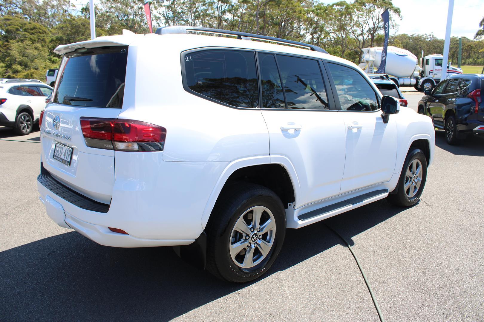 2024 Toyota Landcruiser GX in White