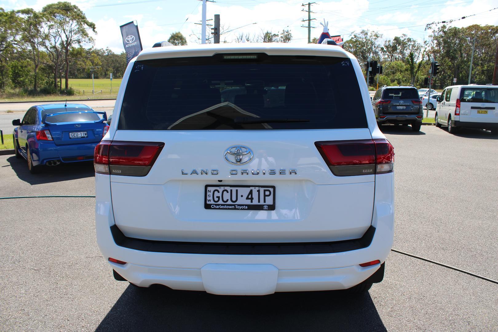 2024 Toyota Landcruiser GX in White