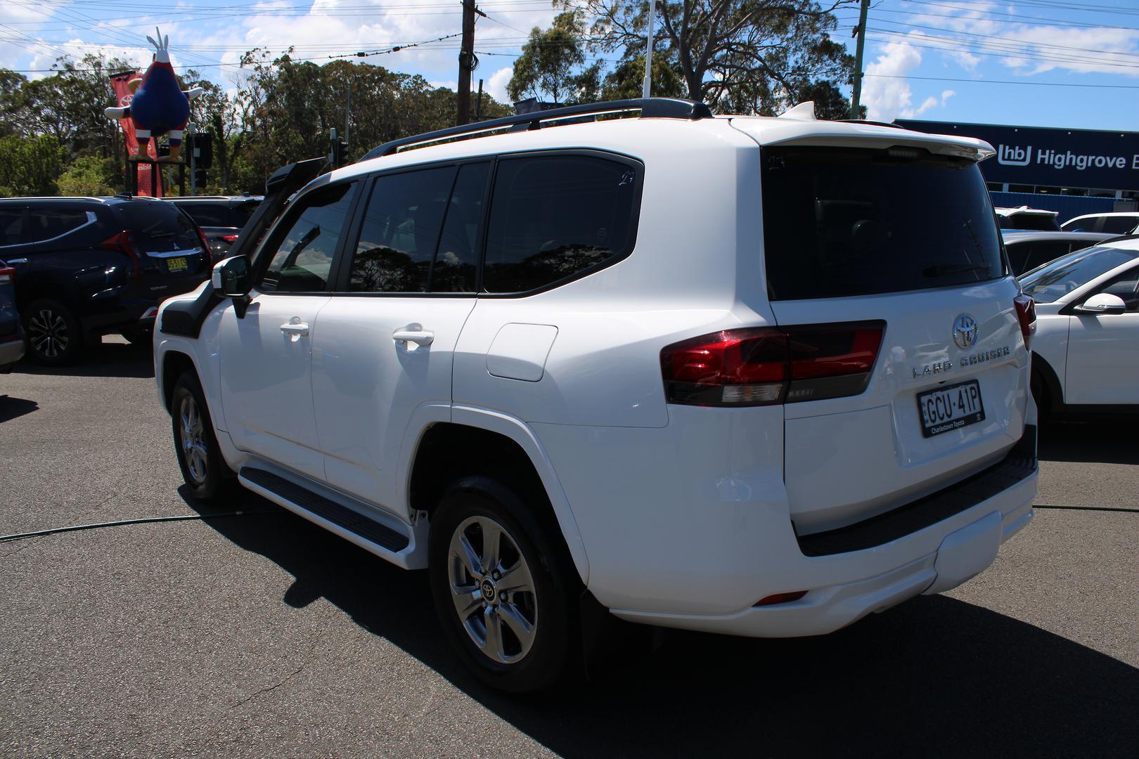 2024 Toyota Landcruiser GX in White