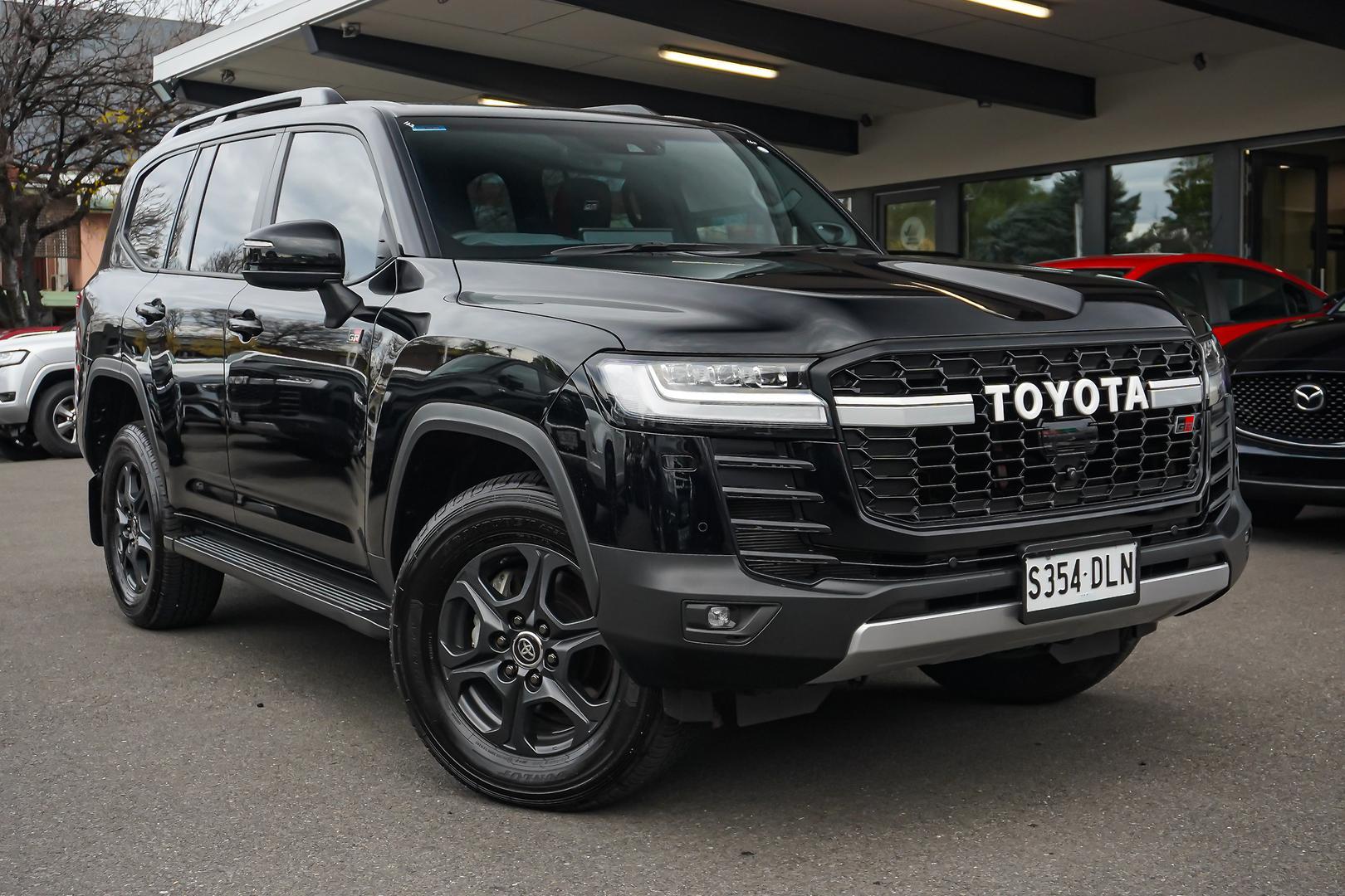 2024 Toyota Landcruiser GR-S in Black