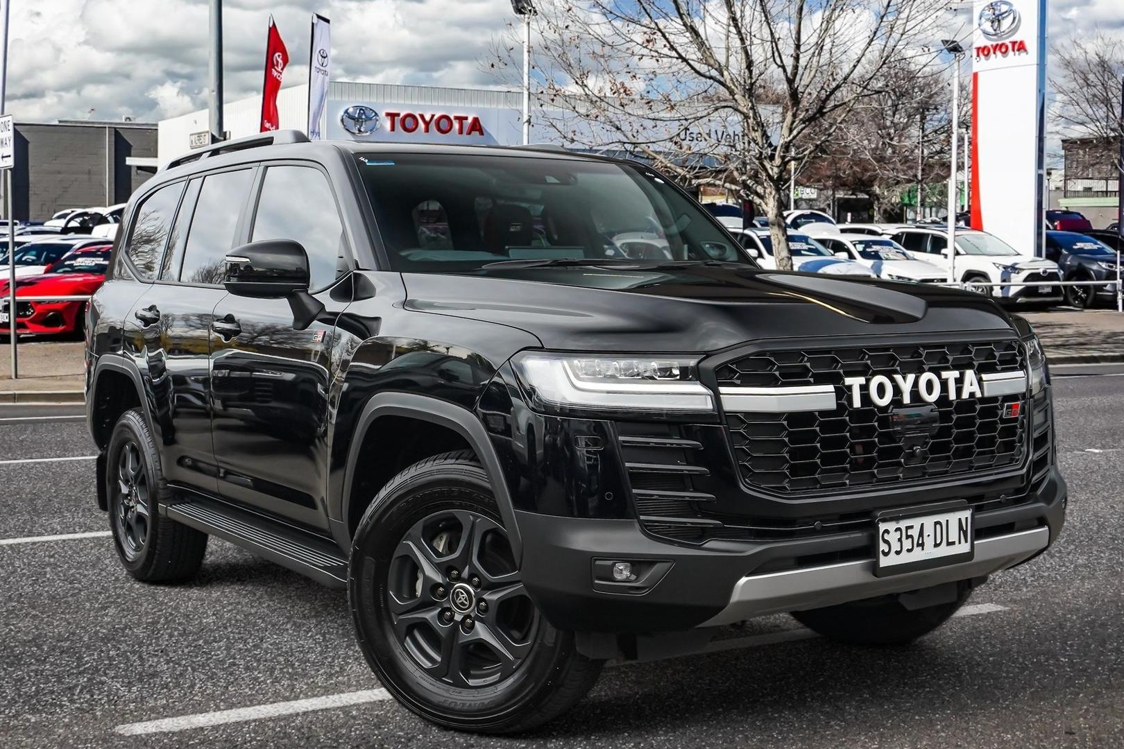 2024 Toyota Landcruiser GR-S in Black
