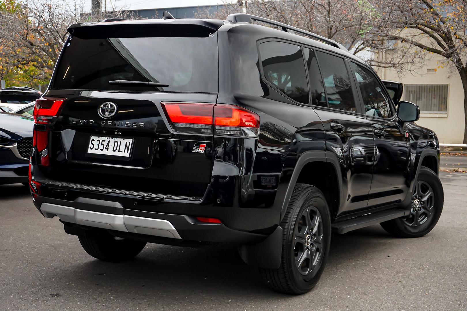 2024 Toyota Landcruiser GR-S in Black