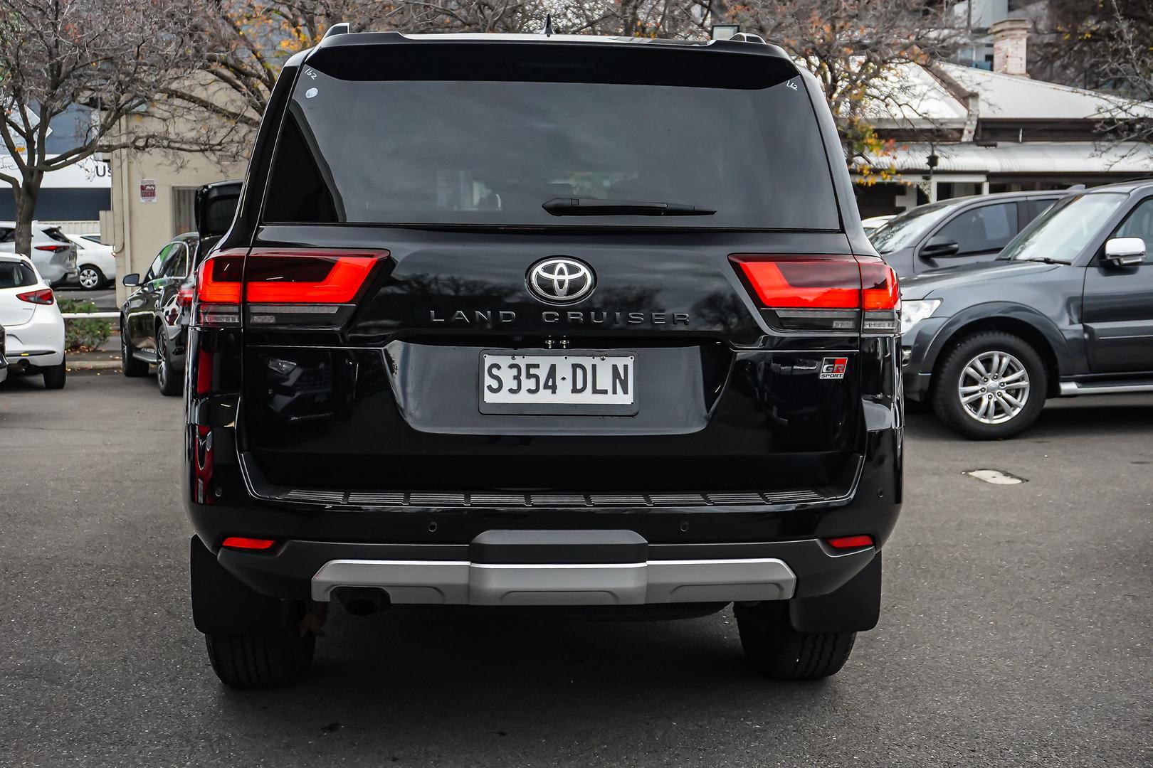 2024 Toyota Landcruiser GR-S in Black